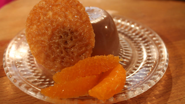 Шоколадово-портокалова панакота