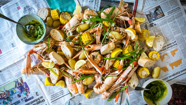 Лангустини по ирландски