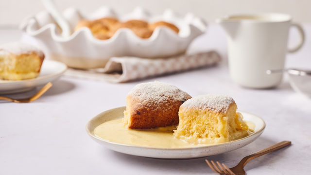 Бухти с ванилов сос