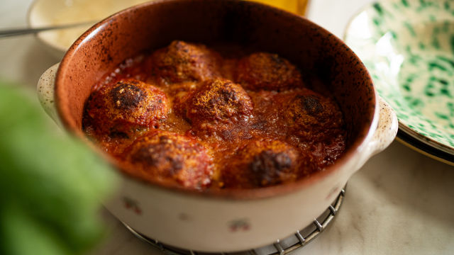 Кюфтенца от манголд на фурна