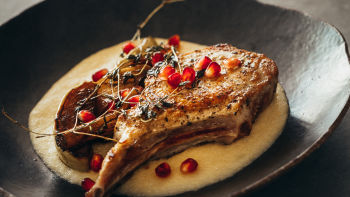 Svinjetina s jabukama i palentom