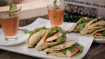 Gordite od kozica s umakom „povratak u život“