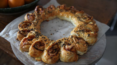 Kruna od šunke i sira