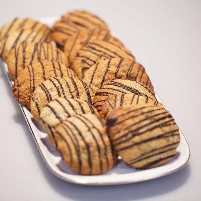 Slatkiši s bananom i američkim orasima