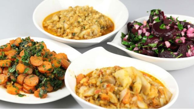 Tople marokanske salate