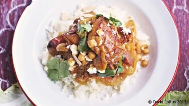 Korma s povrćem (Lažni pilav s cvjetačom)