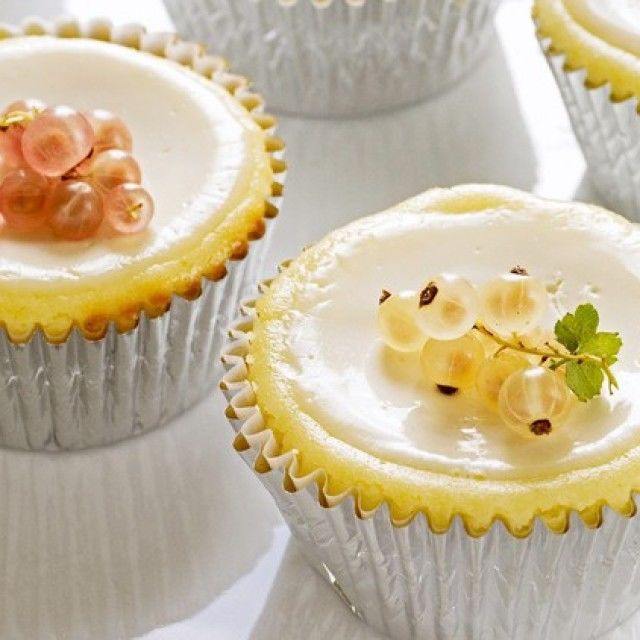 Tortice s okusom torte od sira i nadjevom od kiselog vrhnja