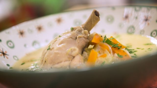 Flamanska pileća juha