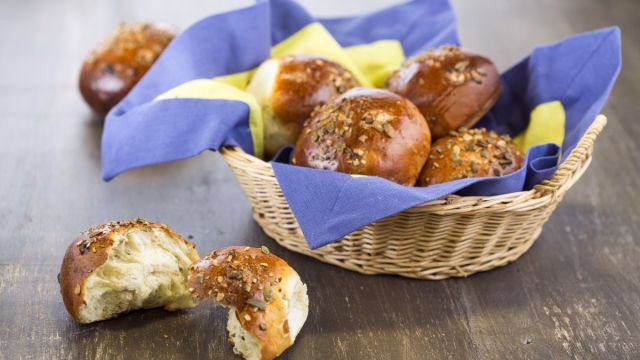 Kruščići s bućinim sjemenkama i grožđicama