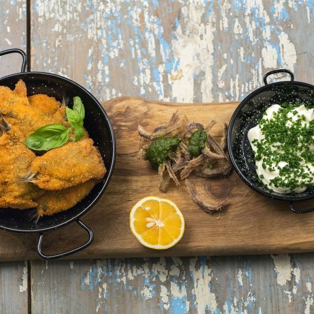 Pohane srdele s mileramom i vlascem