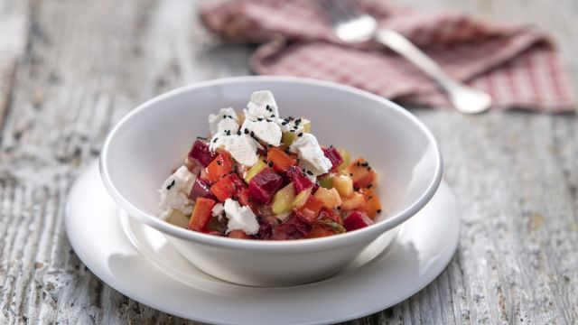 Salata od pečenog korjenastog povrća