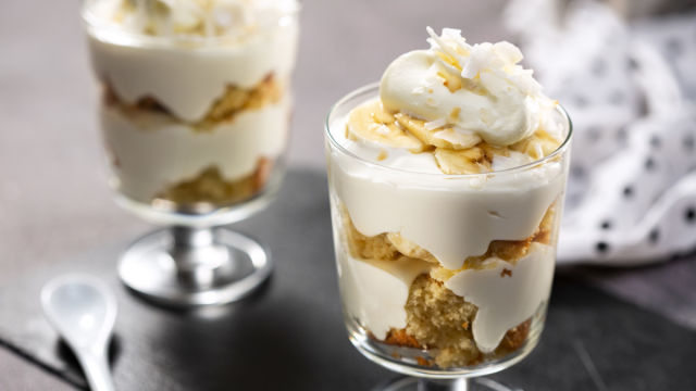 Desert od kokosa i banane