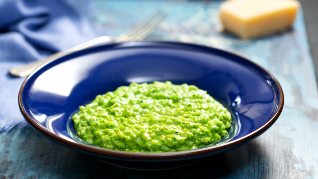 Rižoto s pestom od špinata