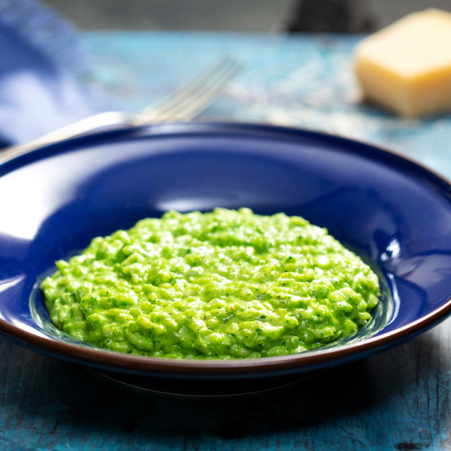 Rižoto s pestom od špinata