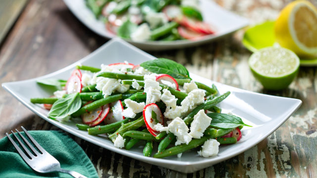 Salata od zelenih mahuna s preljevom od limuna