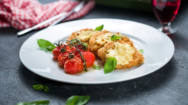 Svinjetina s Mascarponeom i pečenim Cherry rajčicama