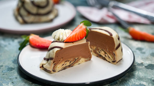 Palačinke s čokoladnom mascarpone pjenicom