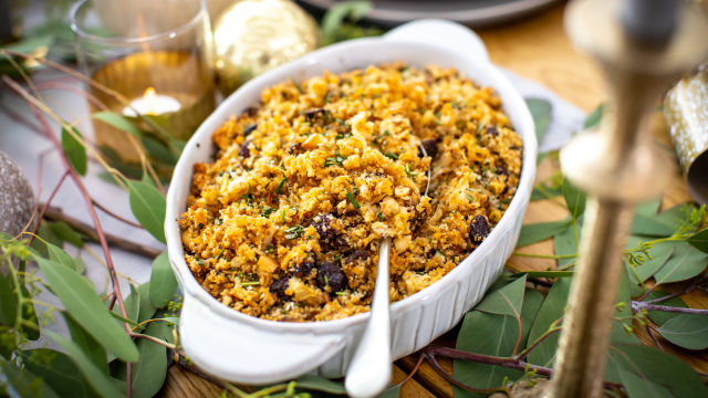 Blagdanski složenac s brusnicama