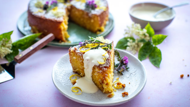 Torta od palente s limoncellom