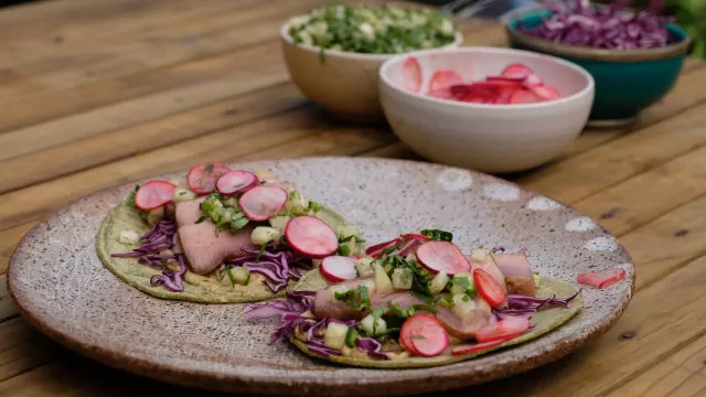 Pečeni taco od tune