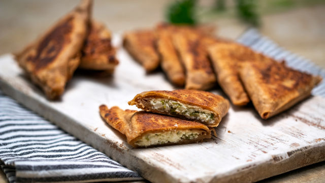 Mini gibanice od pirovog brašna