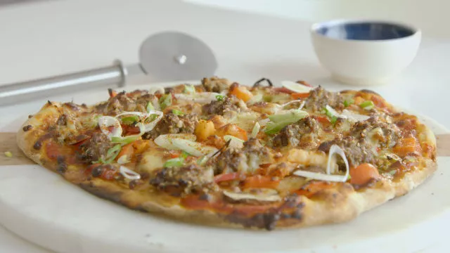 Pizza s bulgogi govedinom