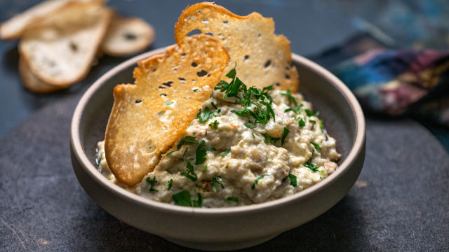 Predjelo s patlidžanima i krem sirom