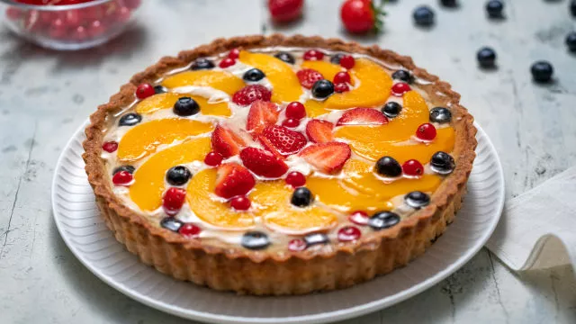 Voćni tart sa želatinom