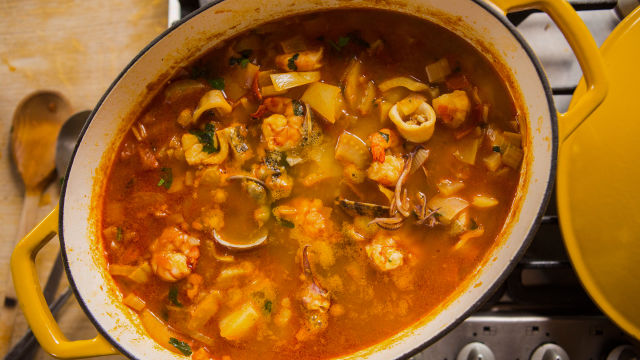 Riblja juha-zuppa di pesce