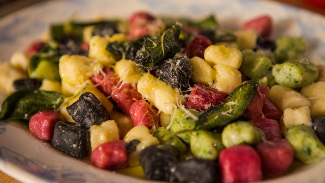 Šareni njoki od ricotte