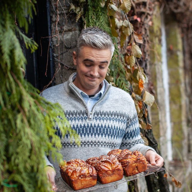 Ljepljive praznične štruce