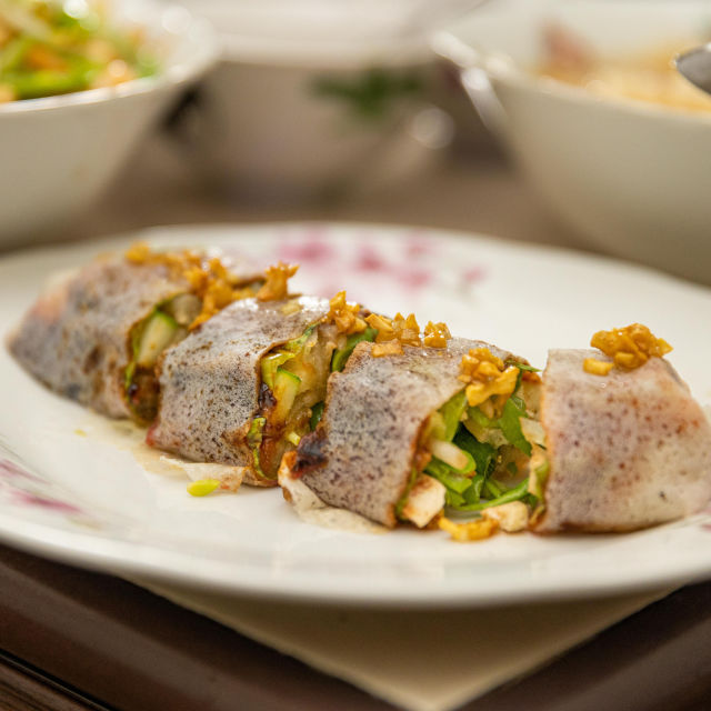 Popiah s kozicama