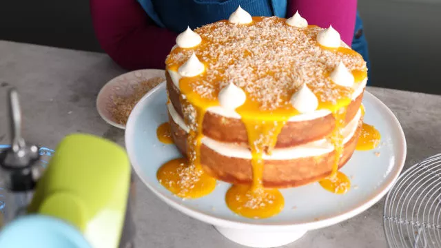 Torta od manga i kokosa