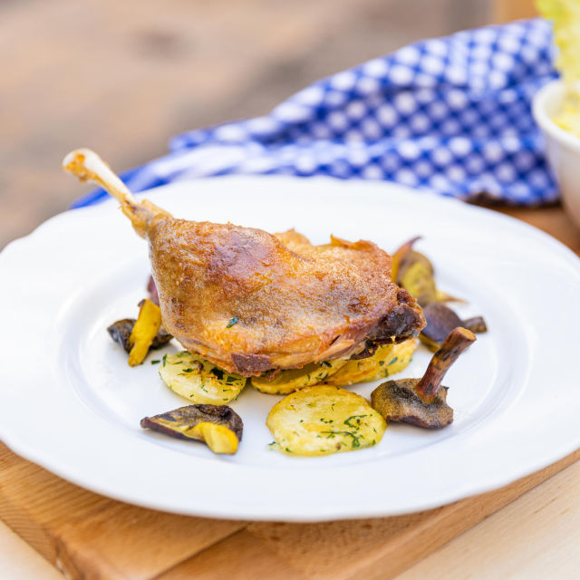 Confit od patke s krumpirom à la sarladaise