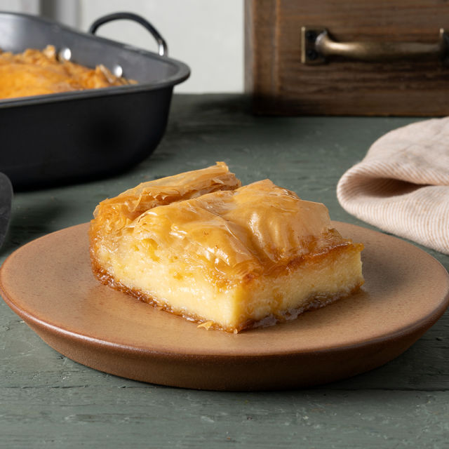 grčka pita s kremom od jaja i griza – galaktoboureko