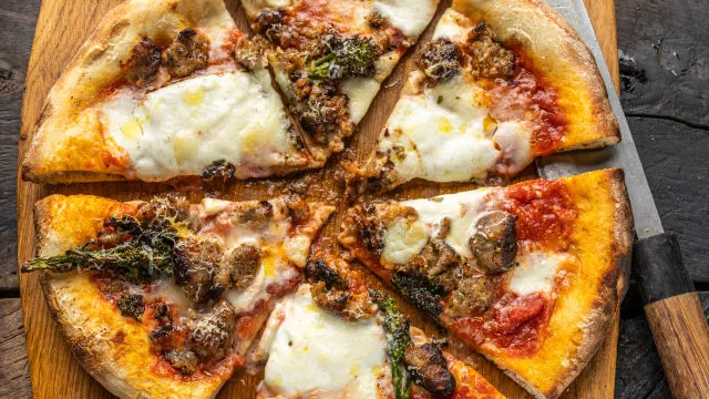 Briljantna pizza s brokulom