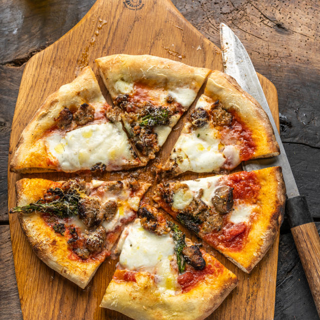 Briljantna pizza s brokulom