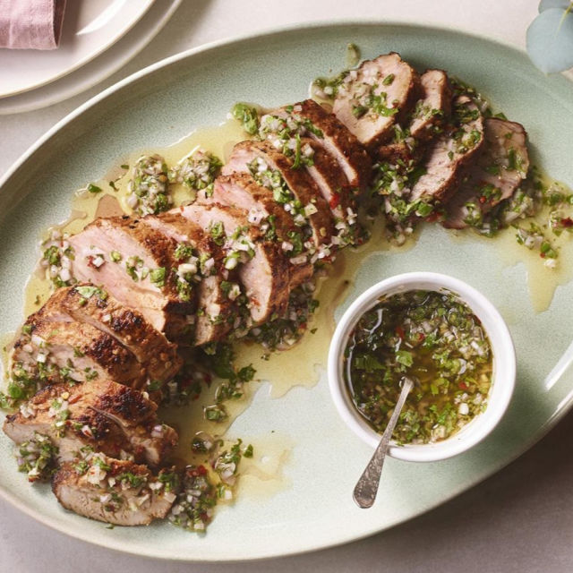 Svinjetina s chimichurri umakom