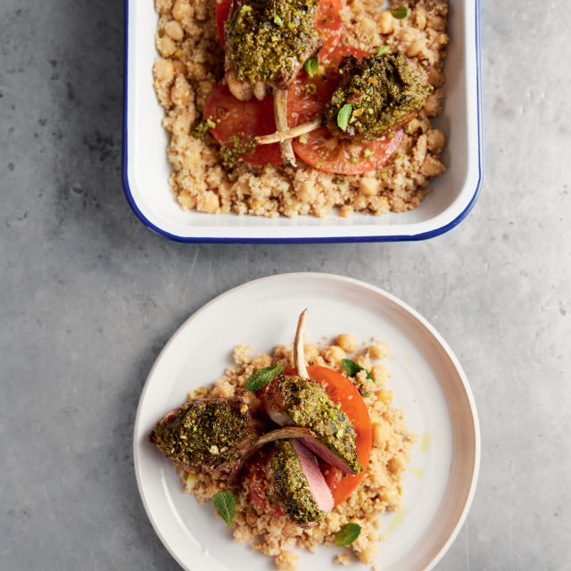 Pečena janjetina s dukkah začinima