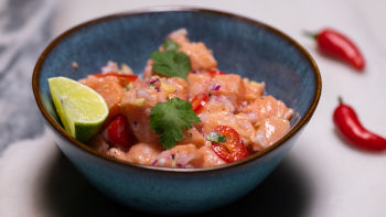 Ceviche de Salmão