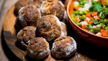 Croquetes de Frango e Curgete
