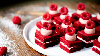 Red Velvet, Creme de Framboesa e Queijo Creme