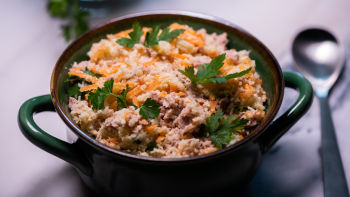 "Arroz" de Couve-Flor