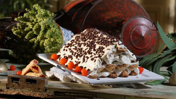 Gorka (sobremesa de cereja e natas)