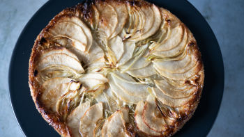 Tarte Fina de Maçã e Funcho