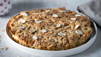 Tarte de Amêndoa e Caramelo