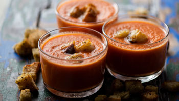 Gaspacho de Tomate e Melancia