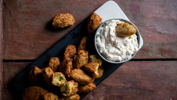 Pastéis de Sardinha e Jalapeños com Aioli