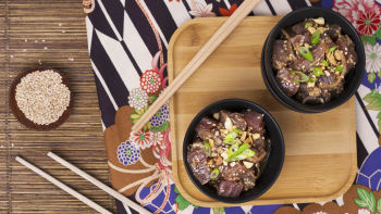 Salada de Atum Marinado