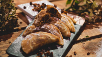 Panquecas do Médio Oriente (Qatayef)